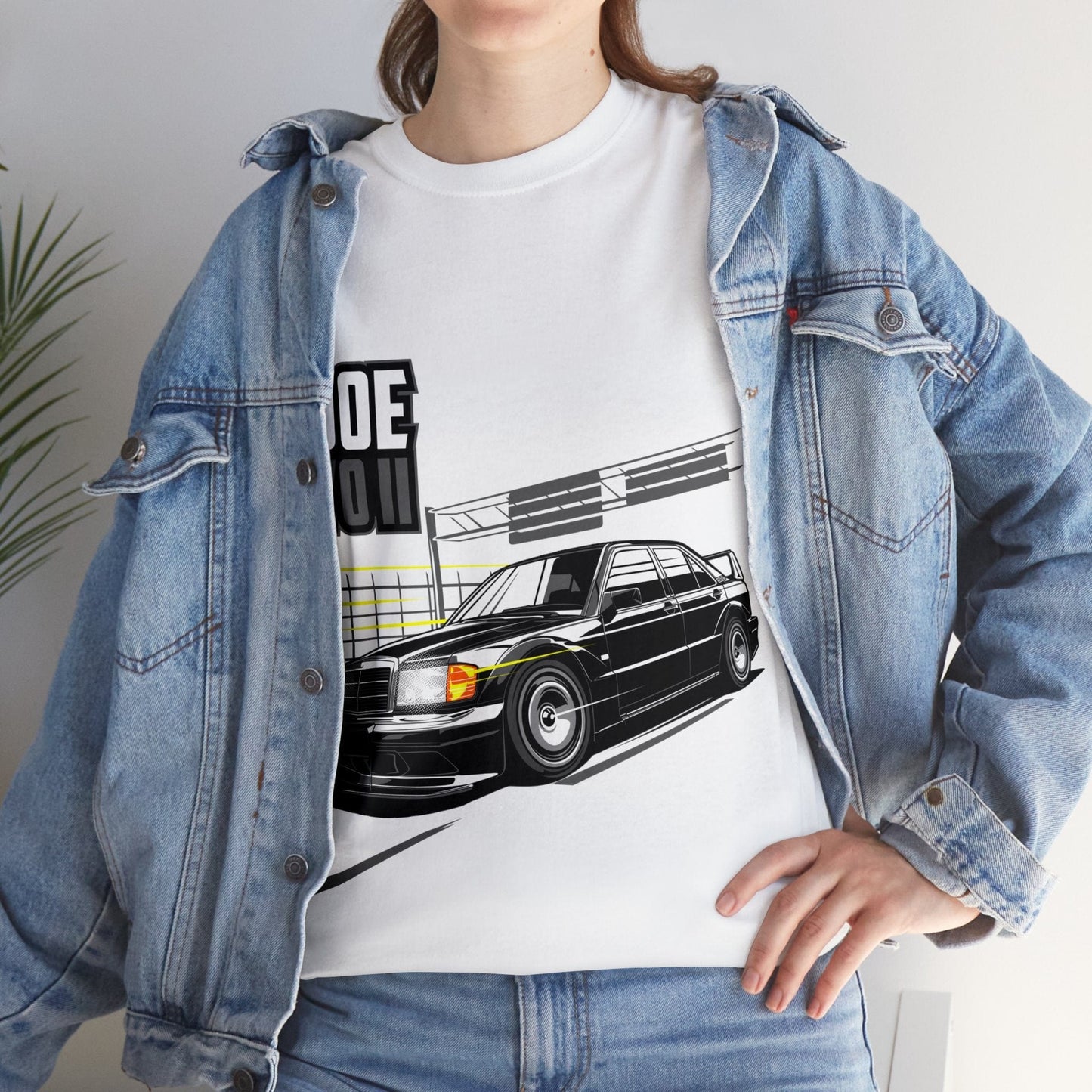 BMW 190e Evo II JDM Graphic Tee Graphic Tees Australia Graphic T-Shirt Australia -  Cool Graphic T-Shirts Online - 