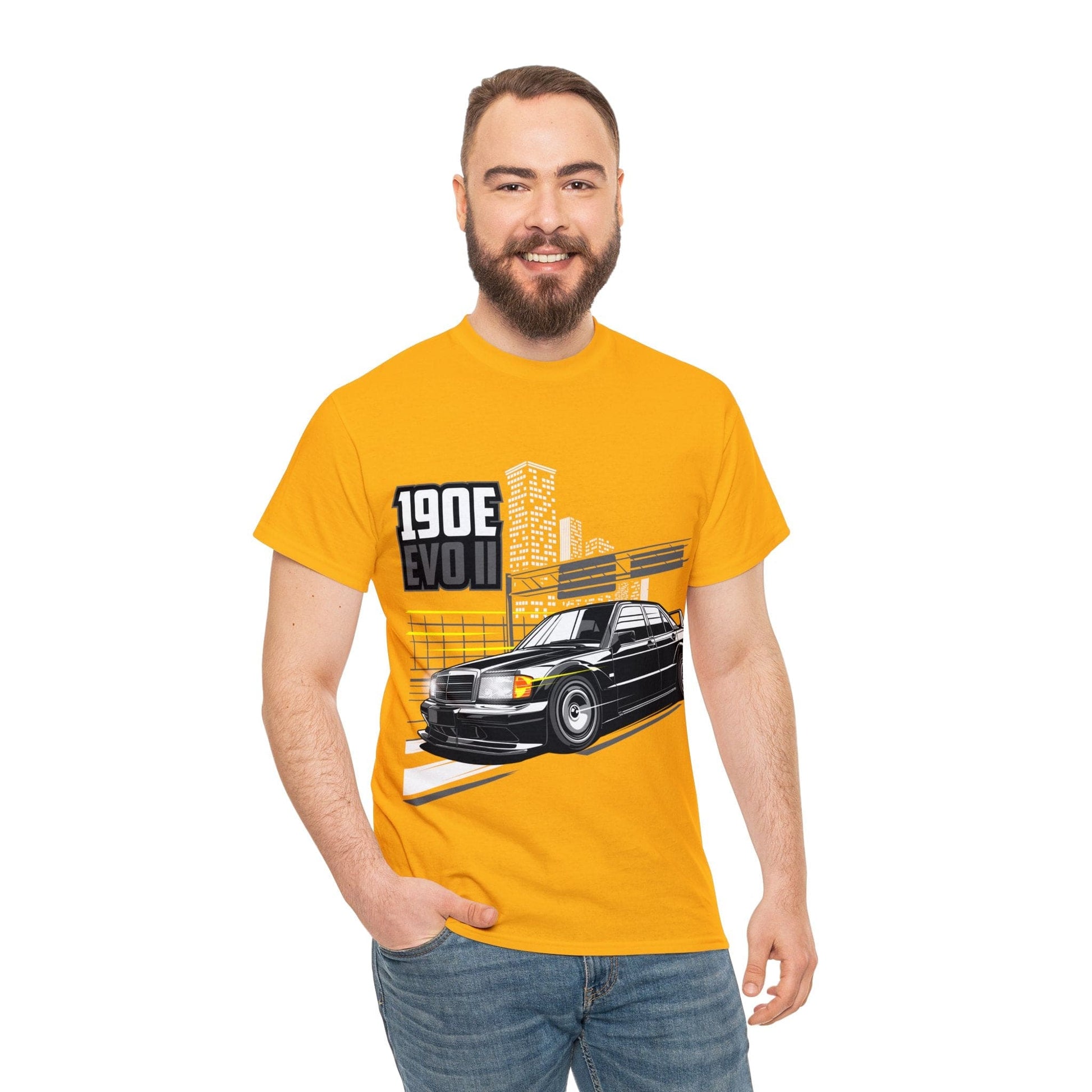 BMW 190e Evo II JDM Graphic Tee Graphic Tees Australia Graphic T-Shirt Australia -  Cool Graphic T-Shirts Online - 