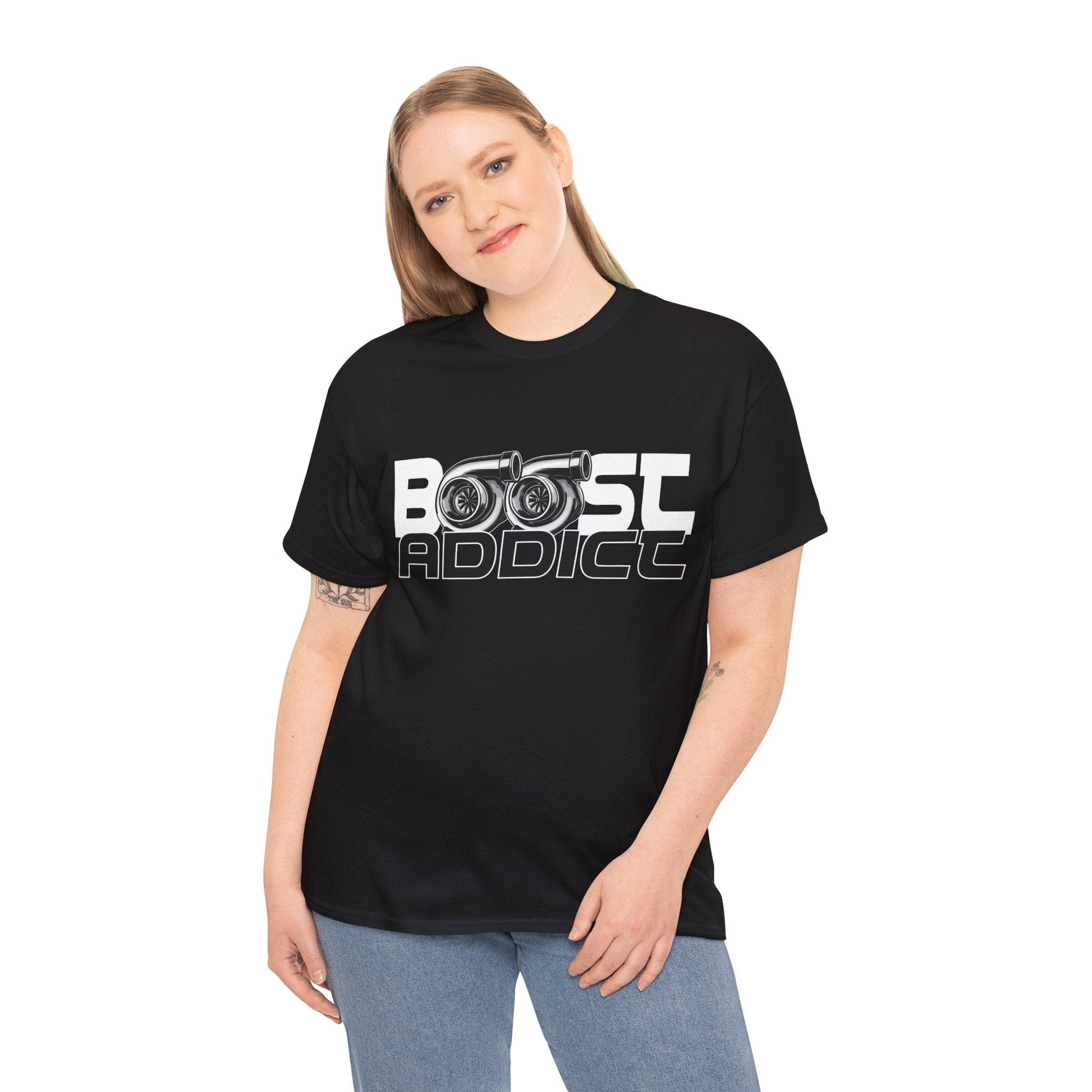 Boost Addict Graphic Tee Graphic Tees Australia Graphic T-Shirt Australia -  Cool Graphic T-Shirts Online -  Boost Addict T-Shirt | JDM Race Wear Australia