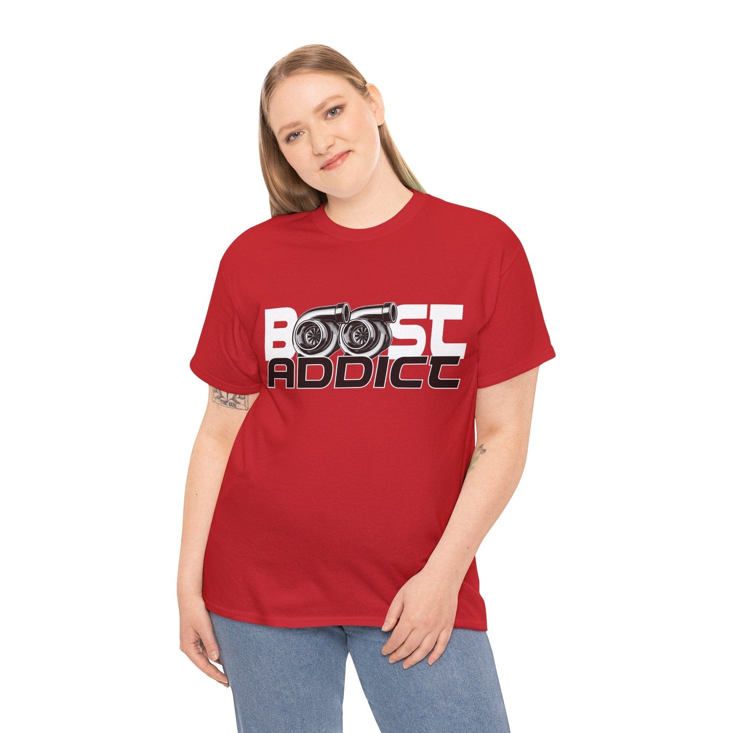 Boost Addict Graphic Tee Graphic Tees Australia Graphic T-Shirt Australia -  Cool Graphic T-Shirts Online -  Boost Addict T-Shirt | JDM Race Wear Australia