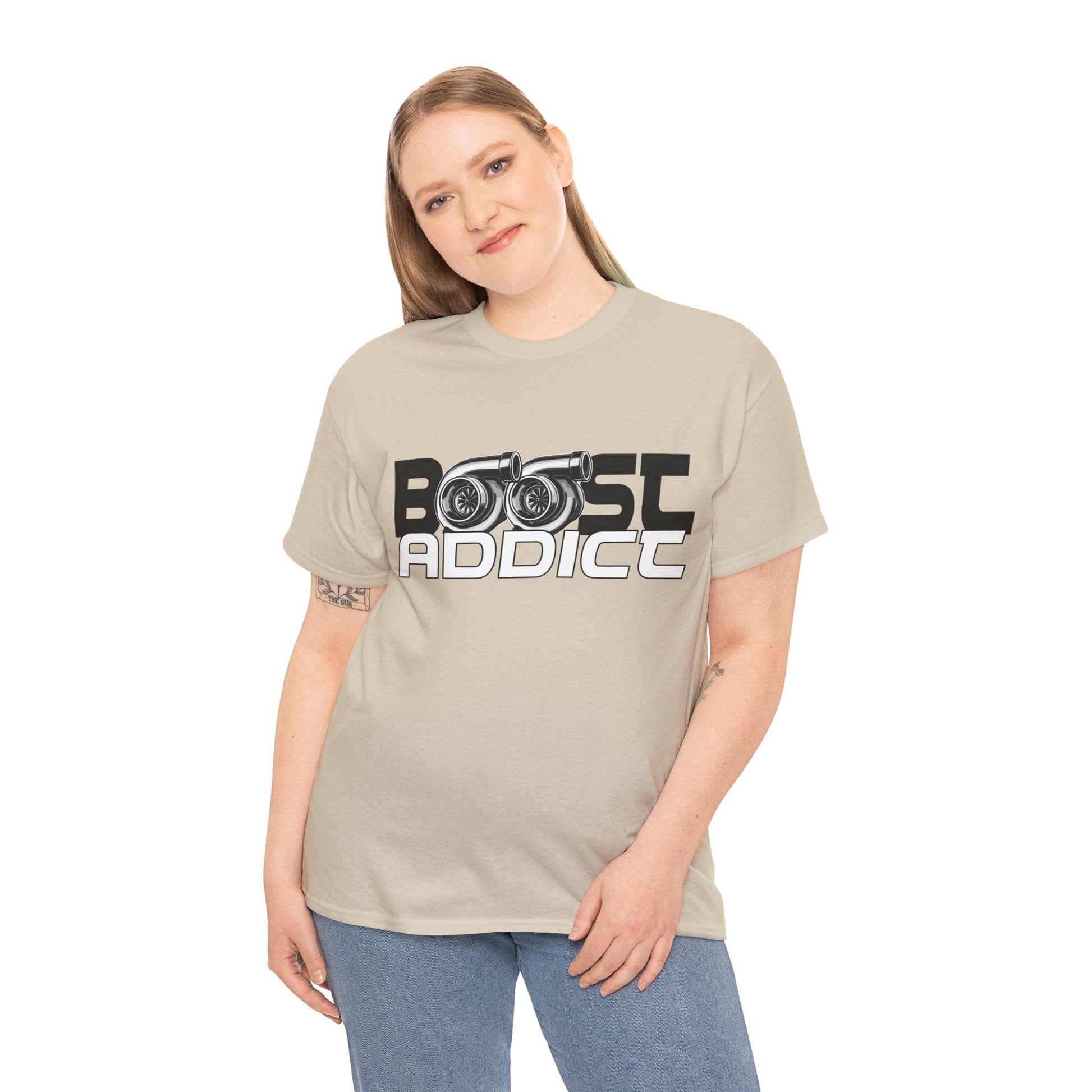 Boost Addict Graphic Tee Graphic Tees Australia Graphic T-Shirt Australia -  Cool Graphic T-Shirts Online -  Boost Addict T-Shirt | JDM Race Wear Australia