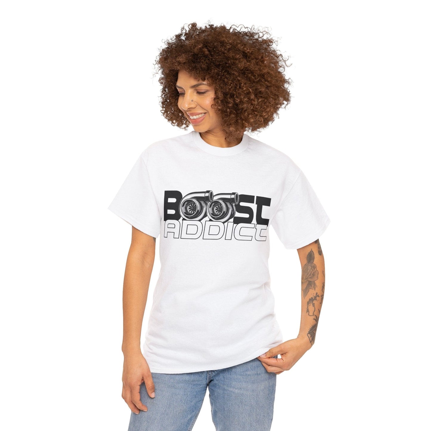 Boost Addict Graphic Tee Graphic Tees Australia Graphic T-Shirt Australia -  Cool Graphic T-Shirts Online -  Boost Addict T-Shirt | JDM Race Wear Australia