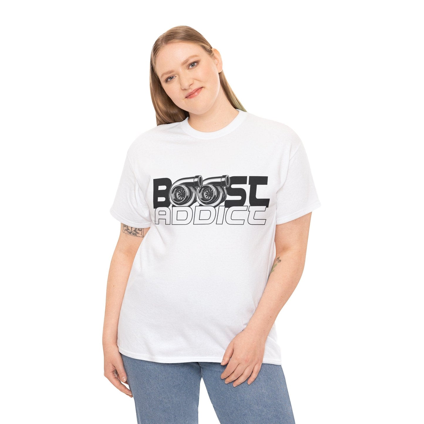 Boost Addict Graphic Tee Graphic Tees Australia Graphic T-Shirt Australia -  Cool Graphic T-Shirts Online -  Boost Addict T-Shirt | JDM Race Wear Australia