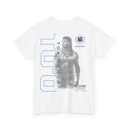 Brian To'o Samoa Graphic Tee Graphic Tees Australia Graphic T-Shirt Australia -  Cool Graphic T-Shirts Online -  Brian To'o Samoa T-Shirt | Samoa Supporters Fan Gear