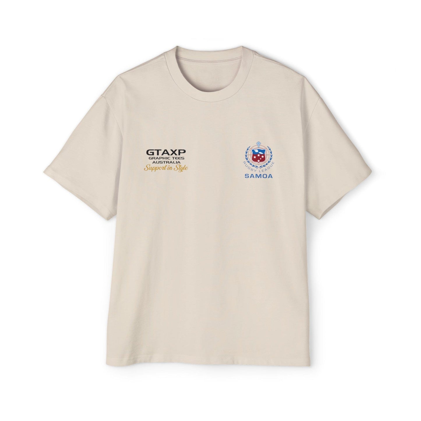 Brian To'o Samoa Oversized Tee Graphic Tees Australia Graphic T-Shirt Australia -  Cool Graphic T-Shirts Online -  Brian To'o Samoa Oversized Tee | Samoa Supporters Gear