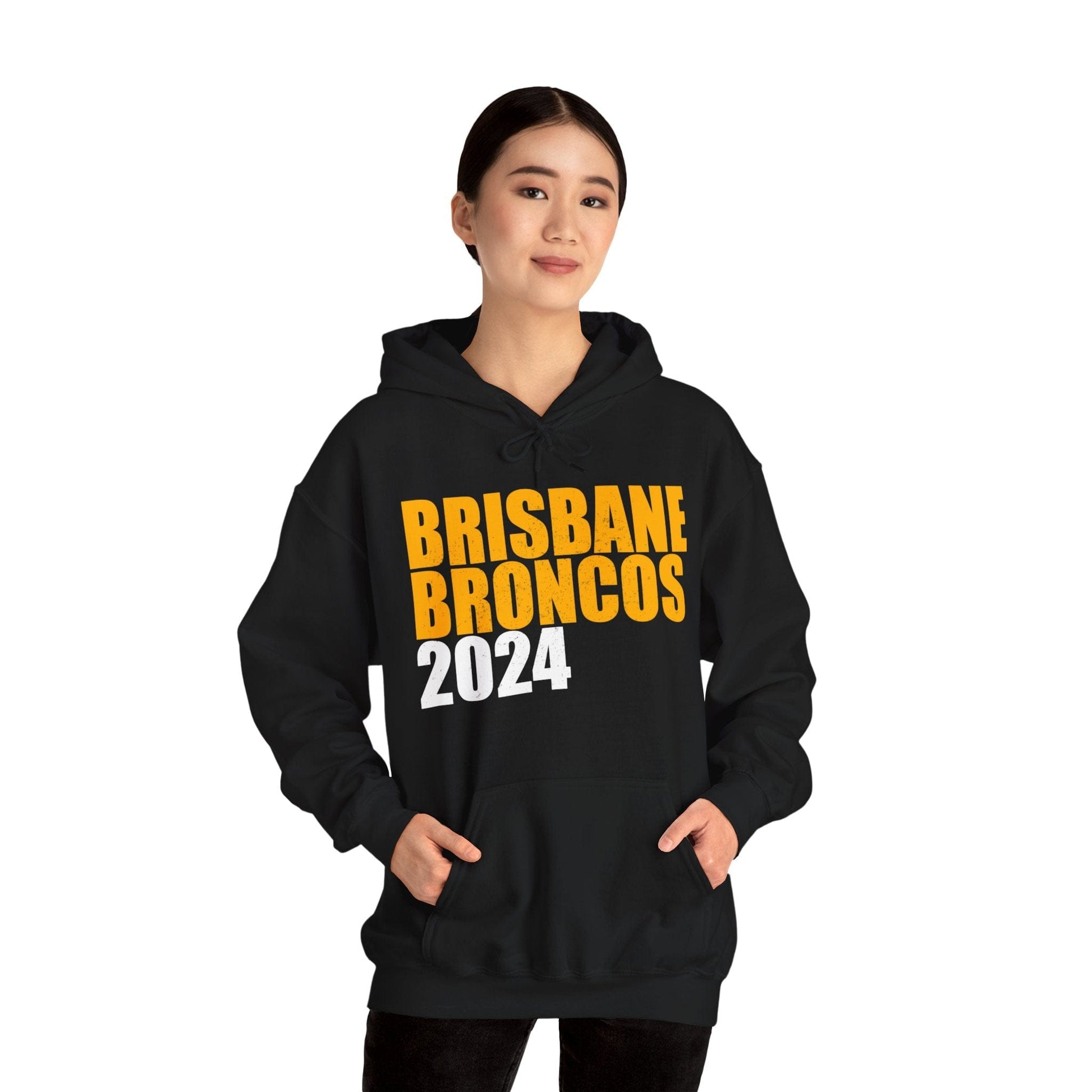 Brisbane Broncos 2024 Hoodie Graphic Tees Australia Graphic T-Shirt Australia -  Cool Graphic T-Shirts Online -  Brisbane Broncos 2024 Hoodie | NRL hoodies Australia