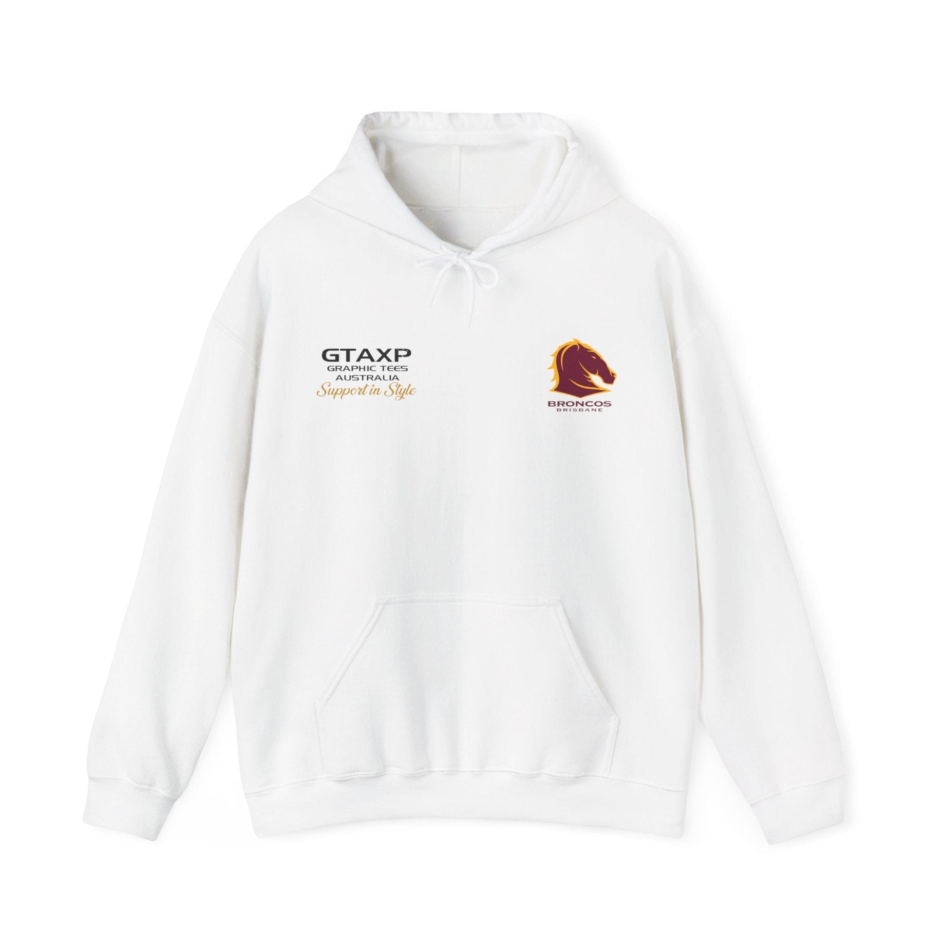 Brisbane Broncos Buck Hoodie Graphic Tees Australia Graphic T-Shirt Australia -  Cool Graphic T-Shirts Online -  Brisbane Broncos Buck Hoodie | Brisbane Broncos Hoodie