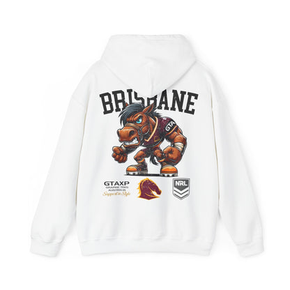 Brisbane Broncos Buck Hoodie Graphic Tees Australia Graphic T-Shirt Australia -  Cool Graphic T-Shirts Online -  Brisbane Broncos Buck Hoodie | Brisbane Broncos Hoodie