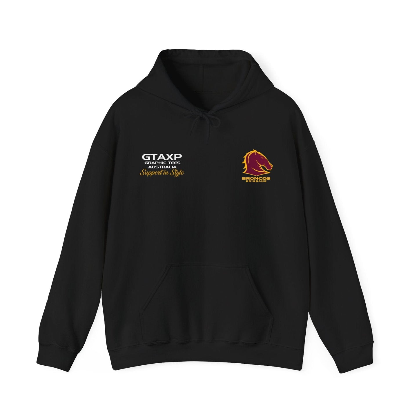 Brisbane Broncos Buck Hoodie Graphic Tees Australia Graphic T-Shirt Australia -  Cool Graphic T-Shirts Online -  Brisbane Broncos Buck Hoodie | Brisbane Broncos Hoodie