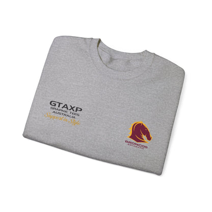 Brisbane Broncos Buck Jumper Graphic Tees Australia Graphic T-Shirt Australia -  Cool Graphic T-Shirts Online - 