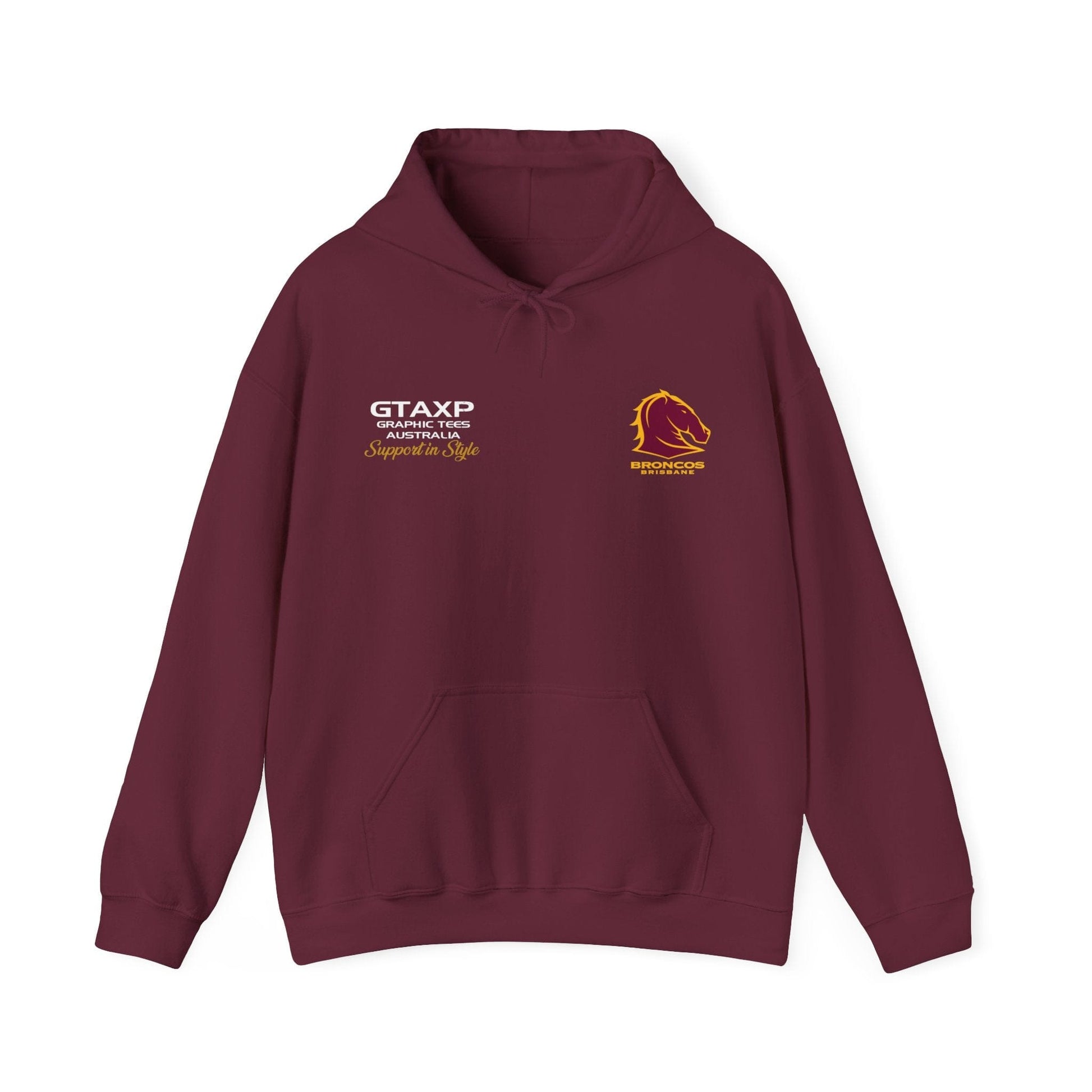 Brisbane Broncos Duo Hoodie Graphic Tees Australia Graphic T-Shirt Australia -  Cool Graphic T-Shirts Online -  Brisbane Broncos Duo Hoodie | Brisbane Broncos Merchandise