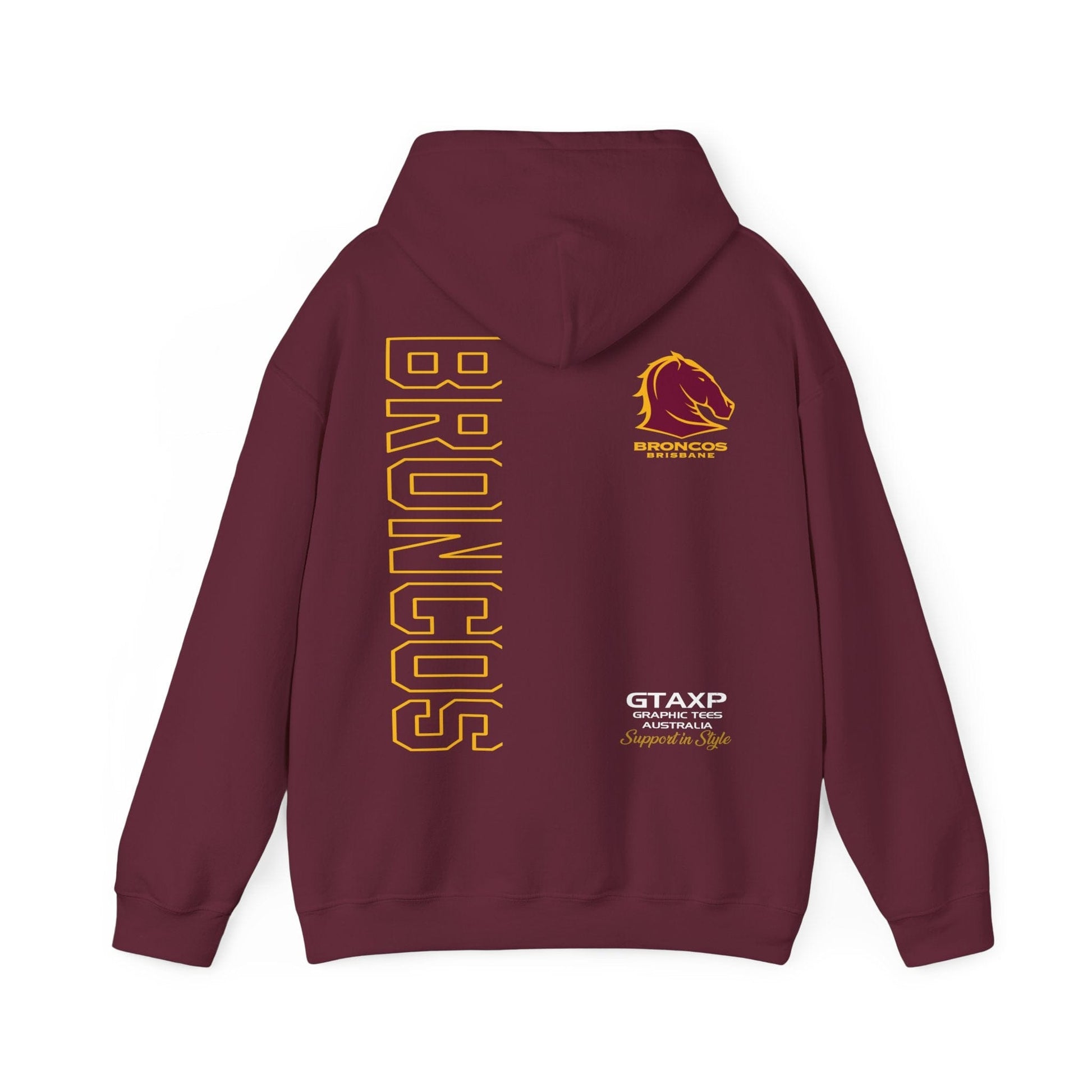 Brisbane Broncos Duo Hoodie Graphic Tees Australia Graphic T-Shirt Australia -  Cool Graphic T-Shirts Online -  Brisbane Broncos Duo Hoodie | Brisbane Broncos Merchandise