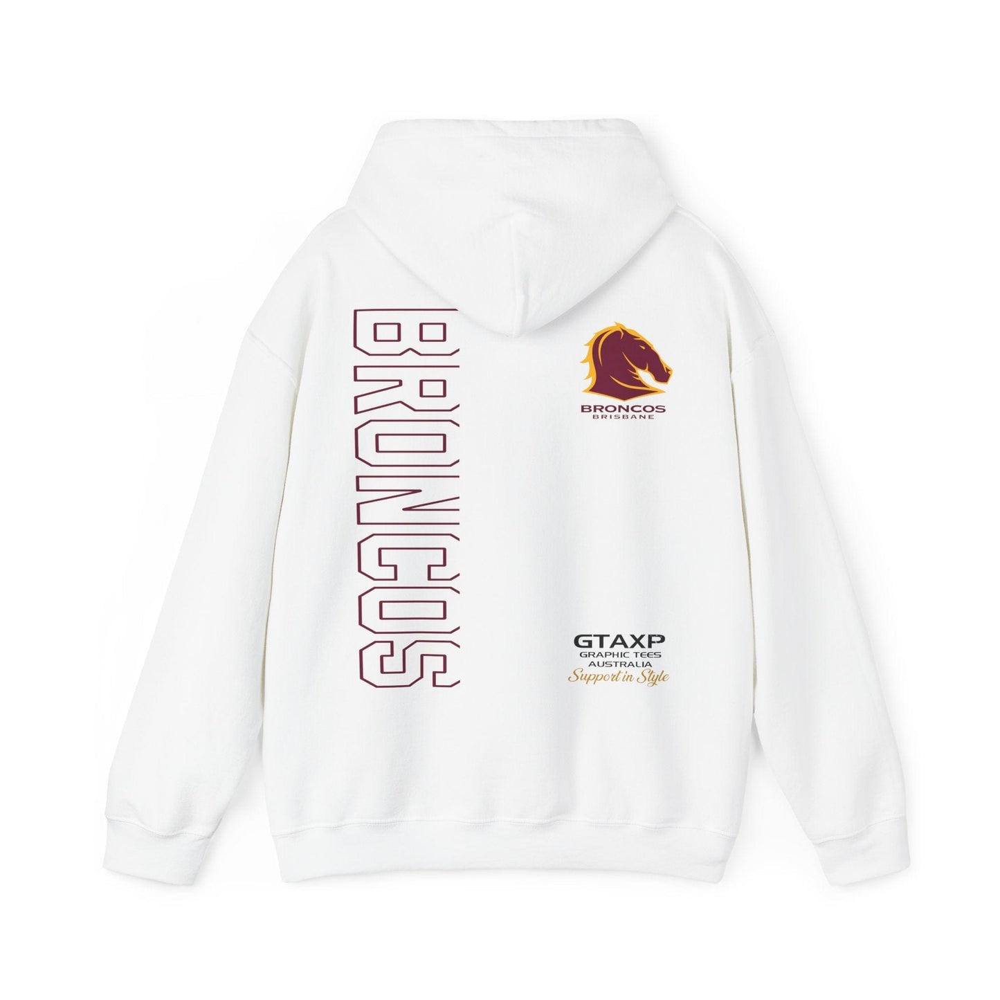 Brisbane Broncos Duo Hoodie Graphic Tees Australia Graphic T-Shirt Australia -  Cool Graphic T-Shirts Online -  Brisbane Broncos Duo Hoodie | Brisbane Broncos Merchandise