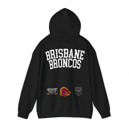 Brisbane Broncos NRL Hoodie Printify Graphic T-Shirt Australia -  Cool Graphic T-Shirts Online - 