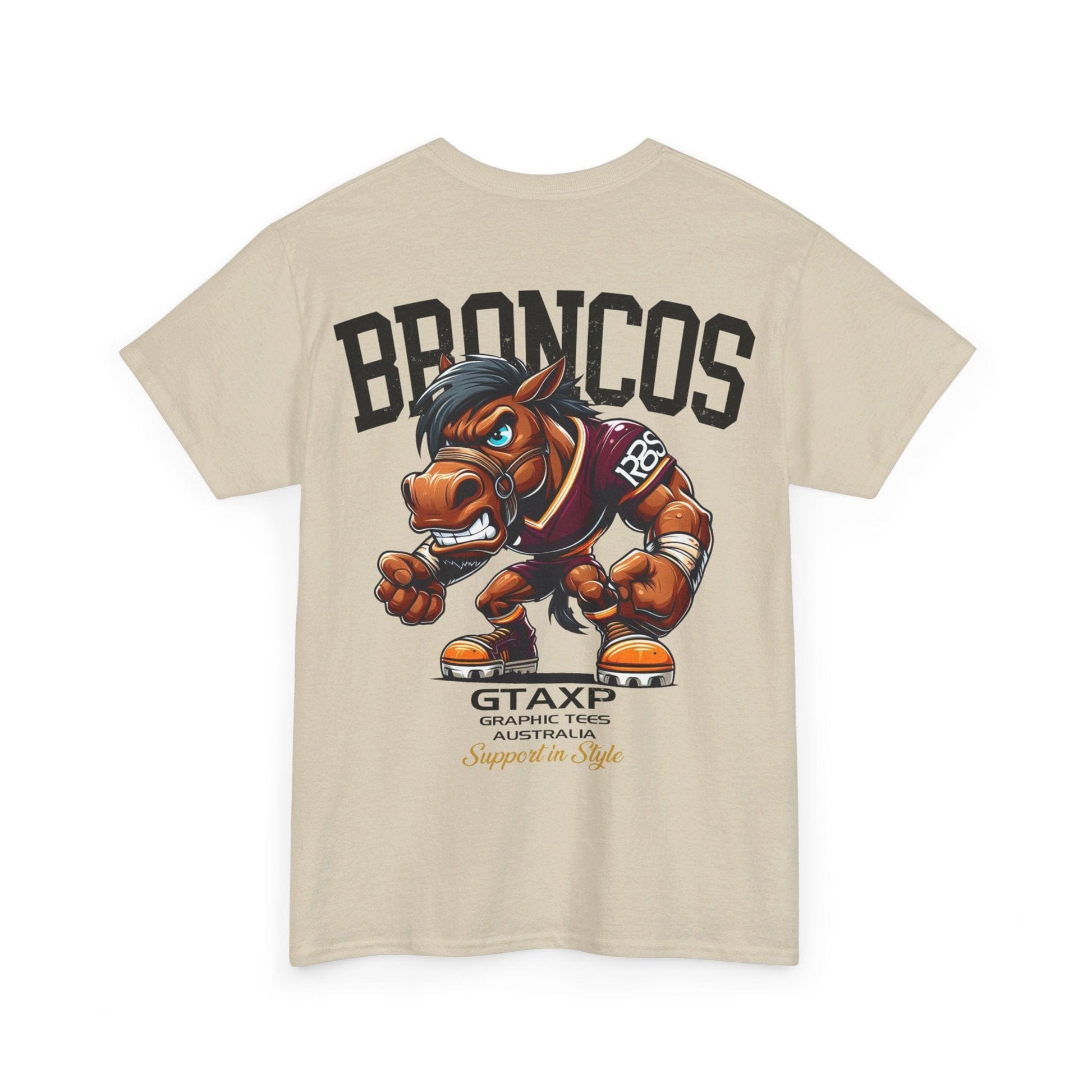 Broncos Rugby League Graphic Tee Graphic Tees Australia Graphic T-Shirt Australia -  Cool Graphic T-Shirts Online -  Broncos Rugby League T Shirt | Broncos Supporters Gear