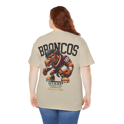 Broncos Rugby League Graphic Tee Graphic Tees Australia Graphic T-Shirt Australia -  Cool Graphic T-Shirts Online -  Broncos Rugby League T Shirt | Broncos Supporters Gear