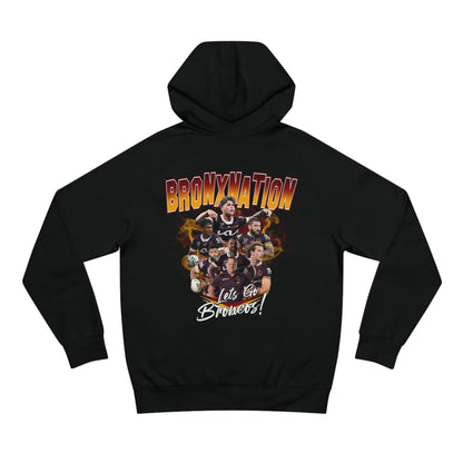 BronxNation Broncos Hoodie Graphic Tees Australia Black / XS Graphic T-Shirt Australia -  Cool Graphic T-Shirts Online -  BronxNation Broncos Hoodie | Brisbane Broncos Bronxnation Clothing