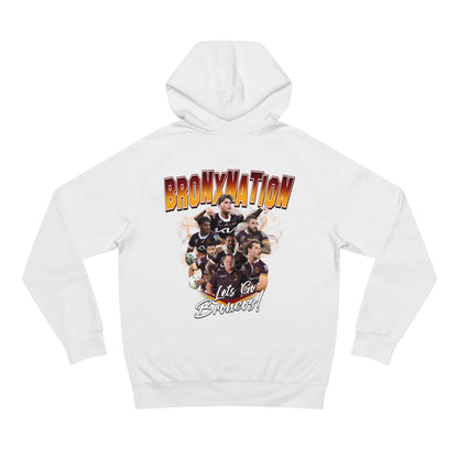 BronxNation Broncos Hoodie Graphic Tees Australia White / XS Graphic T-Shirt Australia -  Cool Graphic T-Shirts Online -  BronxNation Broncos Hoodie | Brisbane Broncos Bronxnation Clothing