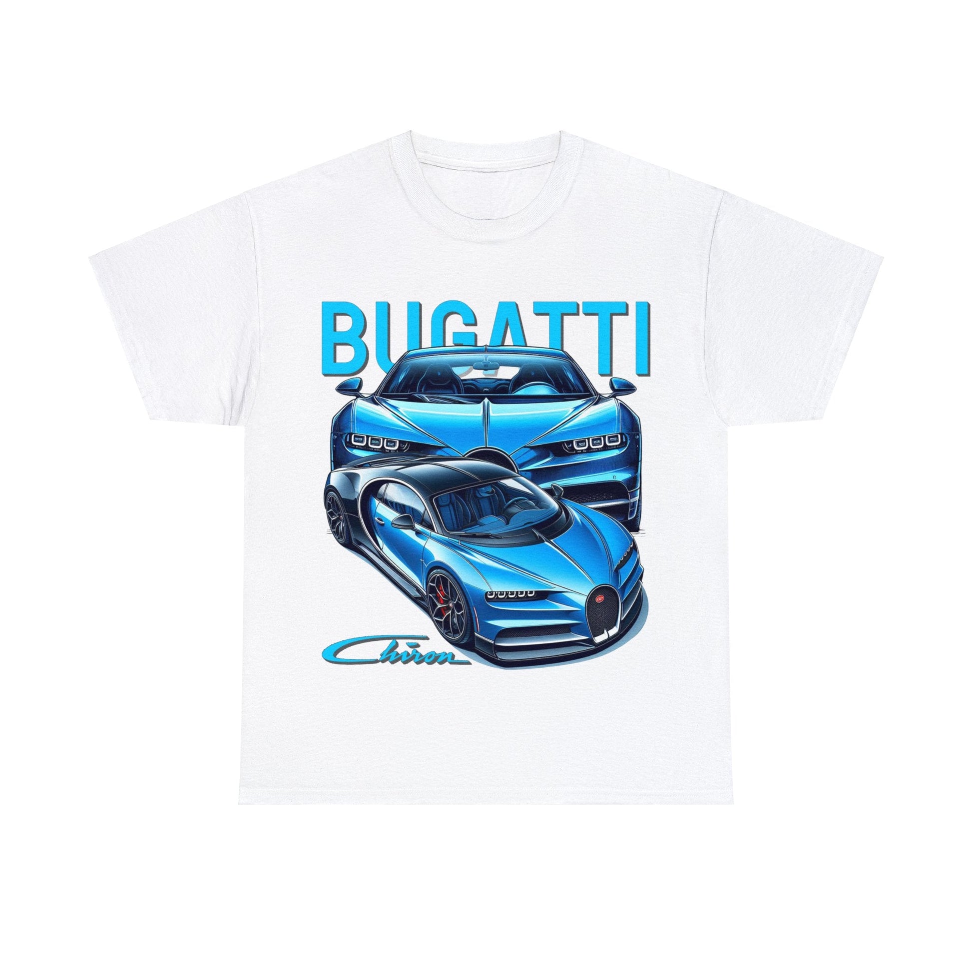 Bugatti Chivron Graphic Tee Graphic Tees Australia White / S Graphic T-Shirt Australia -  Cool Graphic T-Shirts Online -  Bugatti Chivron T-Shirt | JDM Graphic Tees Australia