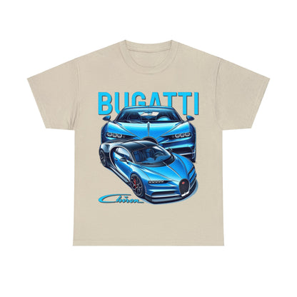 Bugatti Chivron Graphic Tee Graphic Tees Australia Sand / S Graphic T-Shirt Australia -  Cool Graphic T-Shirts Online -  Bugatti Chivron T-Shirt | JDM Graphic Tees Australia