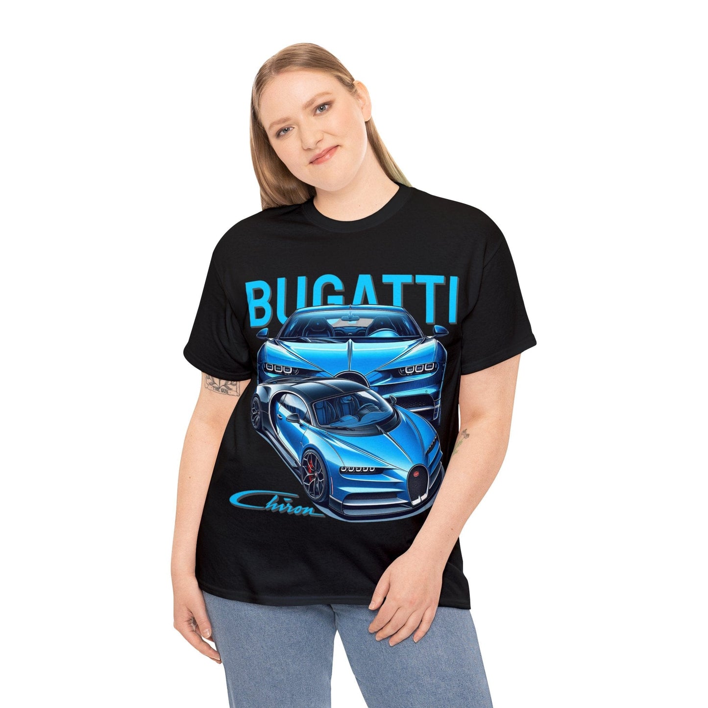 Bugatti Chivron Graphic Tee Graphic Tees Australia Graphic T-Shirt Australia -  Cool Graphic T-Shirts Online -  Bugatti Chivron T-Shirt | JDM Graphic Tees Australia