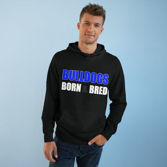 Bulldogs Born And Bred Hoodie Graphic Tees Australia Black / XS Graphic T-Shirt Australia -  Cool Graphic T-Shirts Online -  Bulldogs Born And Bred Hoodie | Canterbury Bulldogs Hoodie