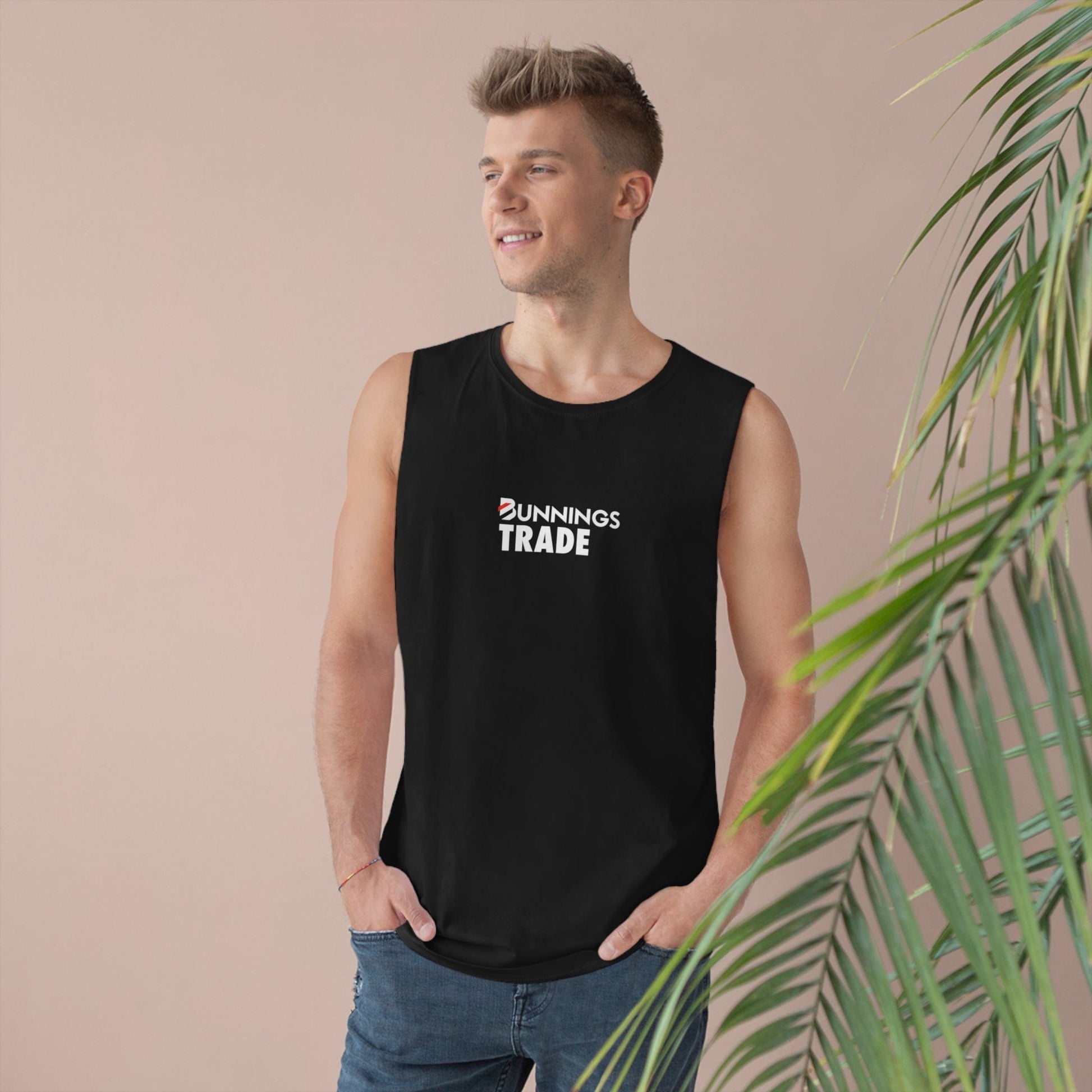 Bunnings Trade Tank Top Graphic Tees Australia Graphic T-Shirt Australia -  Cool Graphic T-Shirts Online - 