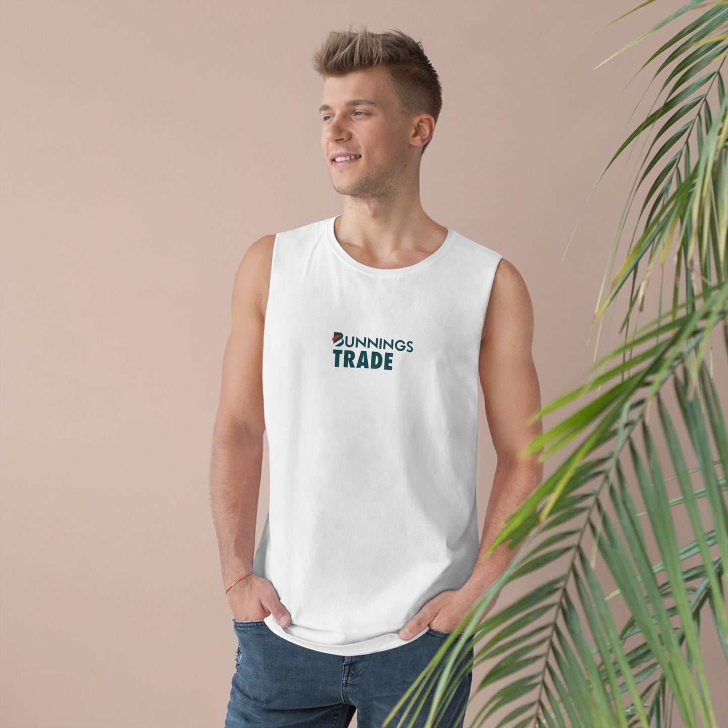 Bunnings Trade Tank Top Graphic Tees Australia Graphic T-Shirt Australia -  Cool Graphic T-Shirts Online - 