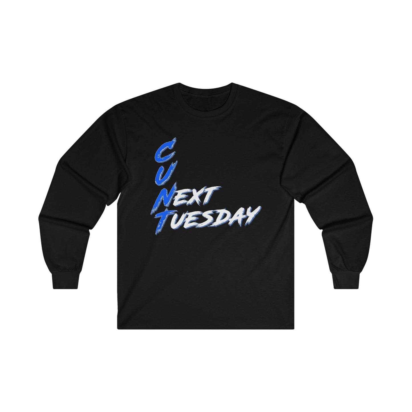 C U Next Tuesday Long Sleeve Graphic Tees Australia S / Black Graphic T-Shirt Australia -  Cool Graphic T-Shirts Online -  C U Next Tuesday Long Sleeve | Graphic Long Sleeve Shirts