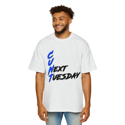 C U Next Tuesday Oversized Tee Graphic Tees Australia White / S Graphic T-Shirt Australia -  Cool Graphic T-Shirts Online -  C U Next Tuesday Oversized Tee | Funny Graphic T-Shirts Australia