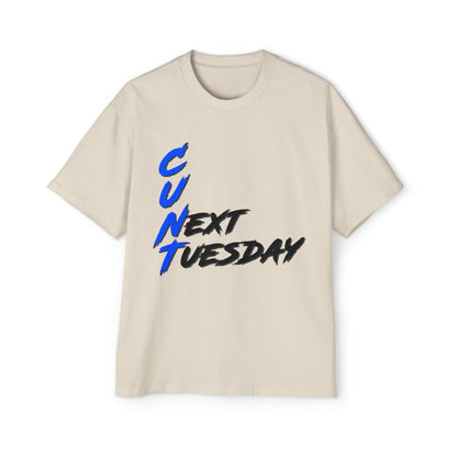 C U Next Tuesday Oversized Tee Graphic Tees Australia Graphic T-Shirt Australia -  Cool Graphic T-Shirts Online -  C U Next Tuesday Oversized Tee | Funny Graphic T-Shirts Australia