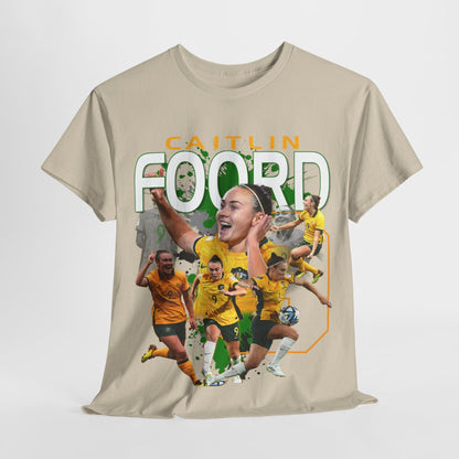 Caitlyn Foord Matildas TShirt Printify Graphic T-Shirt Australia -  Cool Graphic T-Shirts Online - 