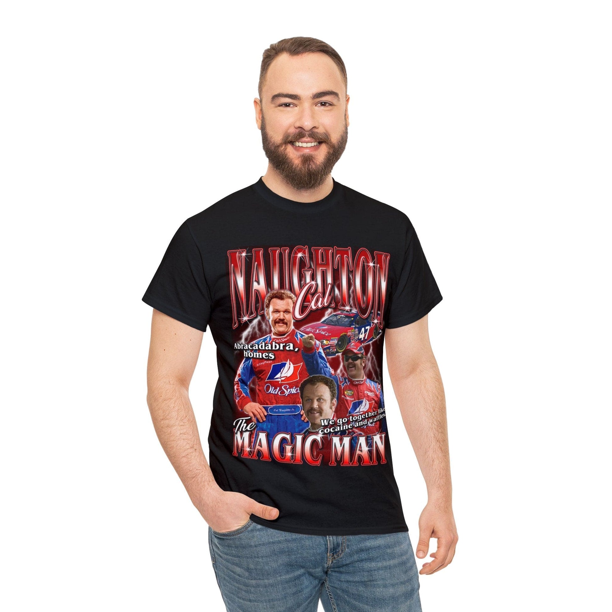 Cal Naughton JR Graphic Tee Graphic Tees Australia Graphic T-Shirt Australia -  Cool Graphic T-Shirts Online - 