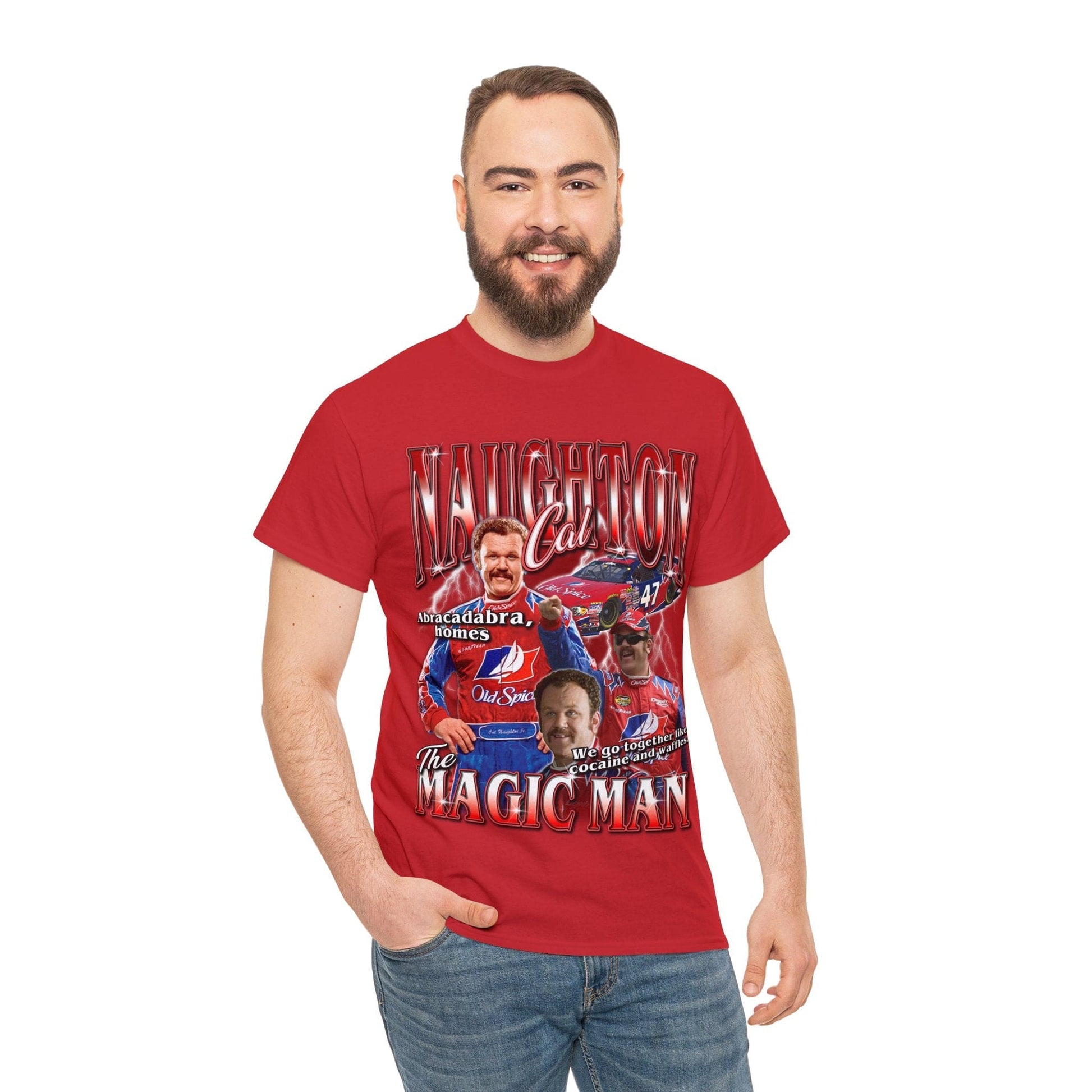 Cal Naughton JR Graphic Tee Graphic Tees Australia Graphic T-Shirt Australia -  Cool Graphic T-Shirts Online - 