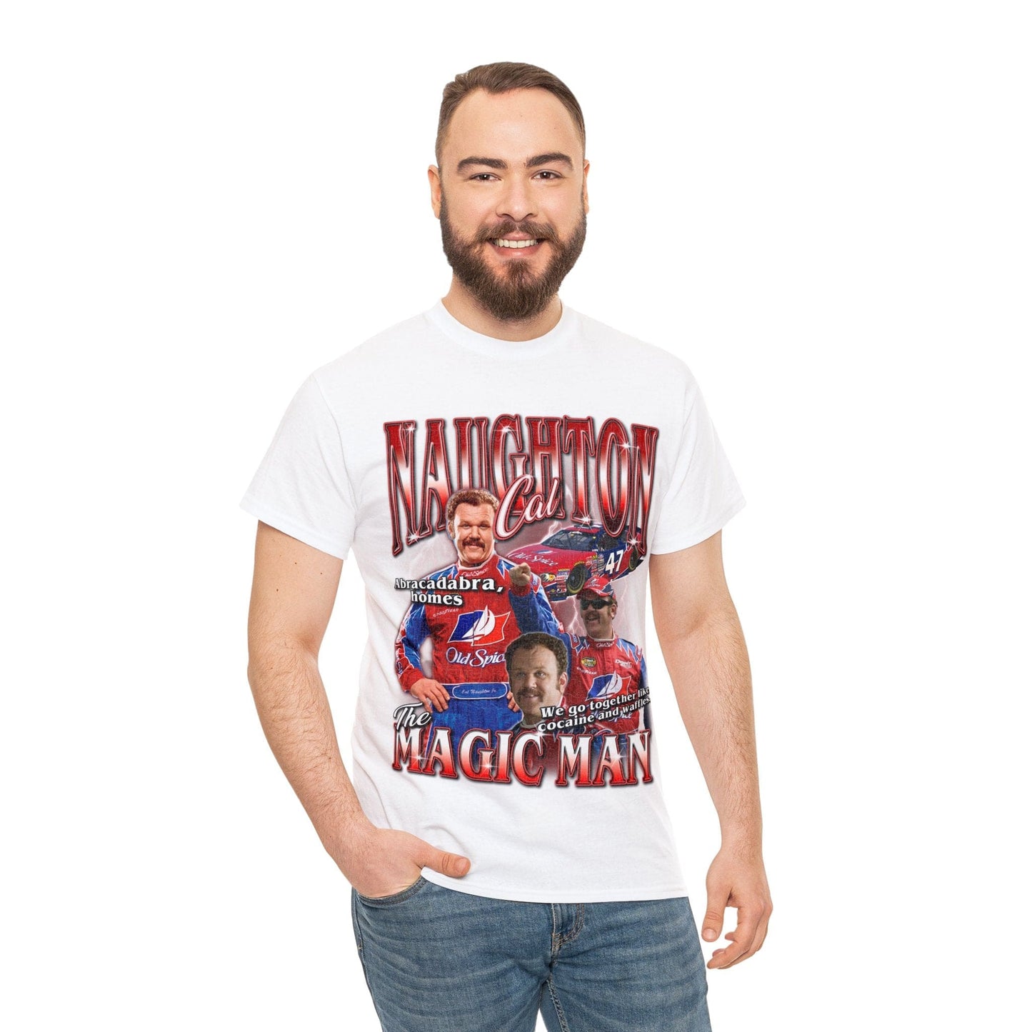 Cal Naughton JR Graphic Tee Graphic Tees Australia Graphic T-Shirt Australia -  Cool Graphic T-Shirts Online - 