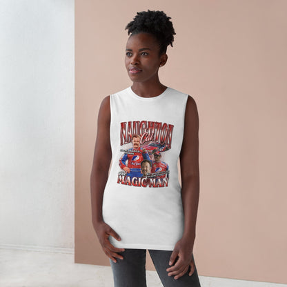 Cal Naughton Jr Tank Top Graphic Tees Australia Graphic T-Shirt Australia -  Cool Graphic T-Shirts Online - 