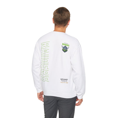 Canberra Raiders Duo Jumper Graphic Tees Australia White / S Graphic T-Shirt Australia -  Cool Graphic T-Shirts Online -  Canberra Raiders Duo Jumper | Canberra Raiders Crew Sweater