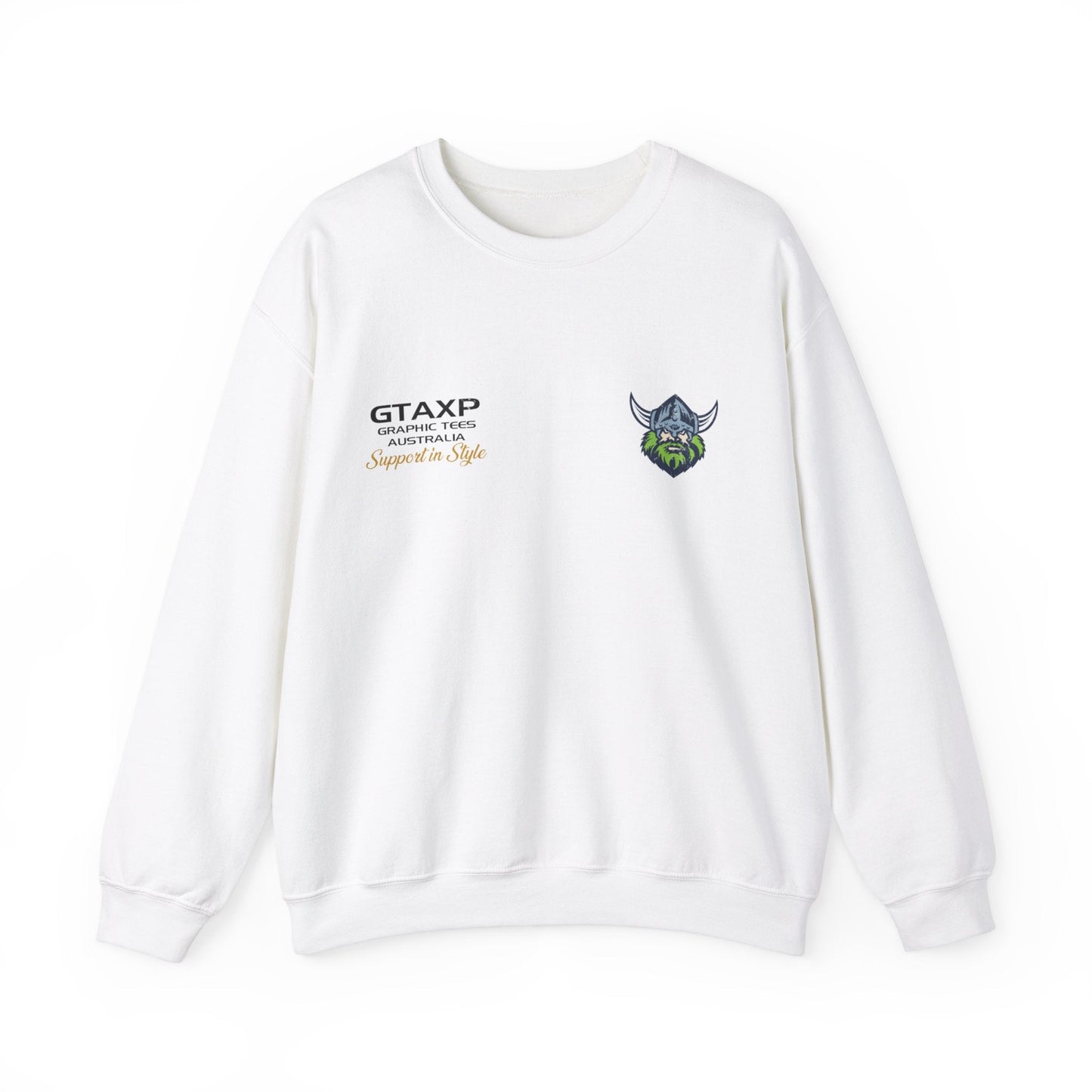 Canberra Raiders Duo Jumper Graphic Tees Australia Graphic T-Shirt Australia -  Cool Graphic T-Shirts Online -  Canberra Raiders Duo Jumper | Canberra Raiders Crew Sweater