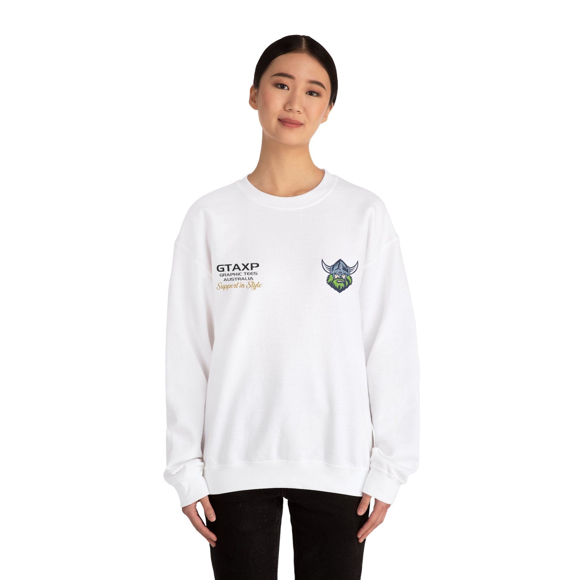 Canberra Raiders Duo Jumper Graphic Tees Australia Graphic T-Shirt Australia -  Cool Graphic T-Shirts Online -  Canberra Raiders Duo Jumper | Canberra Raiders Crew Sweater