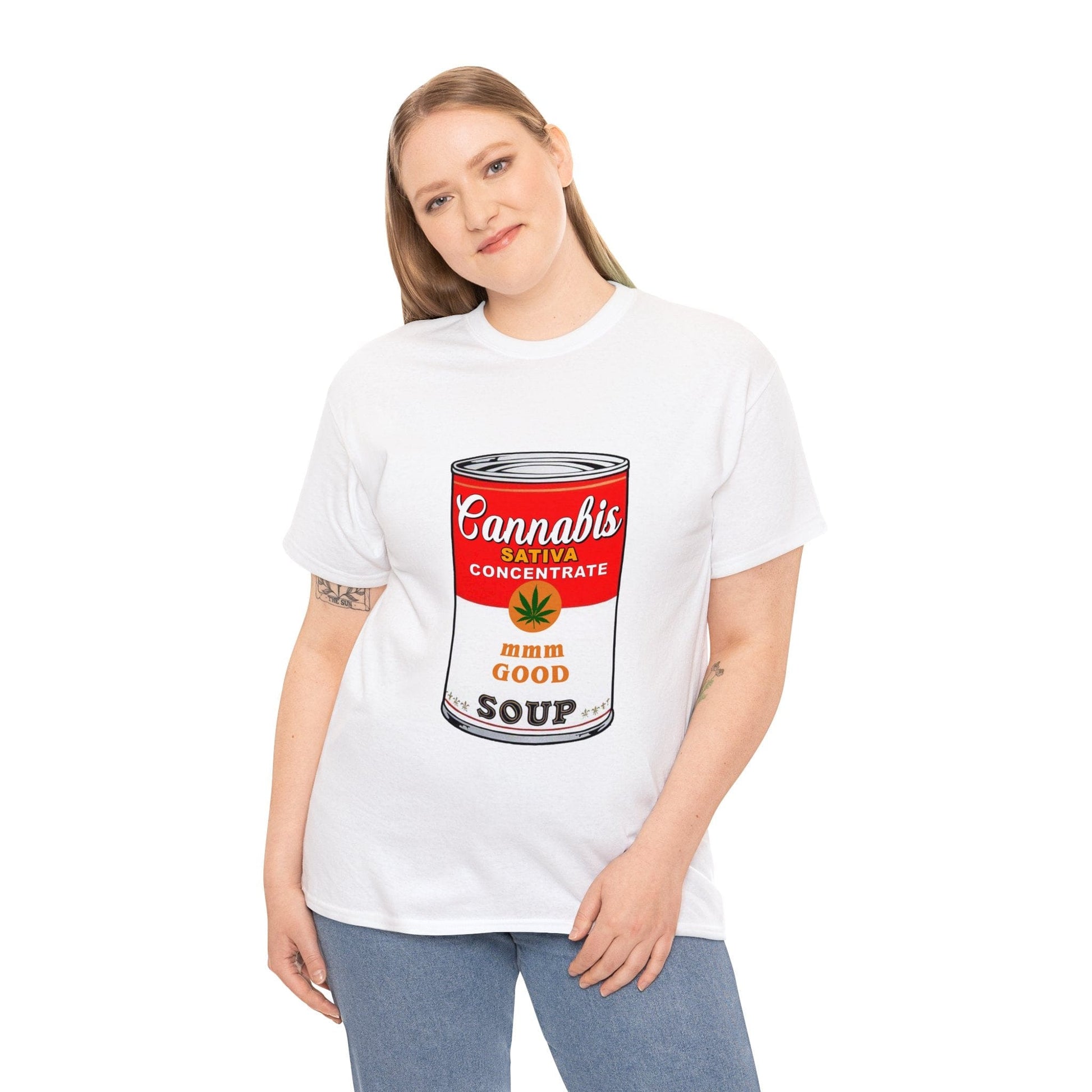 Cannabis Soup Graphic Tee Graphic Tees Australia Graphic T-Shirt Australia -  Cool Graphic T-Shirts Online -  Cannabis Soup T-Shirt | Funny Graphic T-Shirts