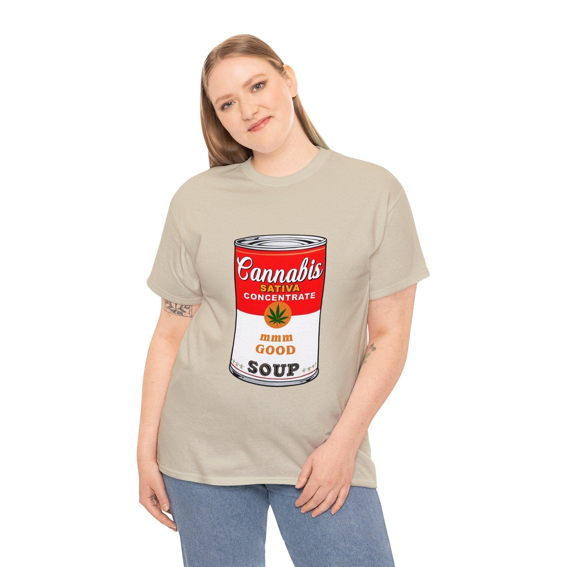 Cannabis Soup Graphic Tee Graphic Tees Australia Graphic T-Shirt Australia -  Cool Graphic T-Shirts Online -  Cannabis Soup T-Shirt | Funny Graphic T-Shirts