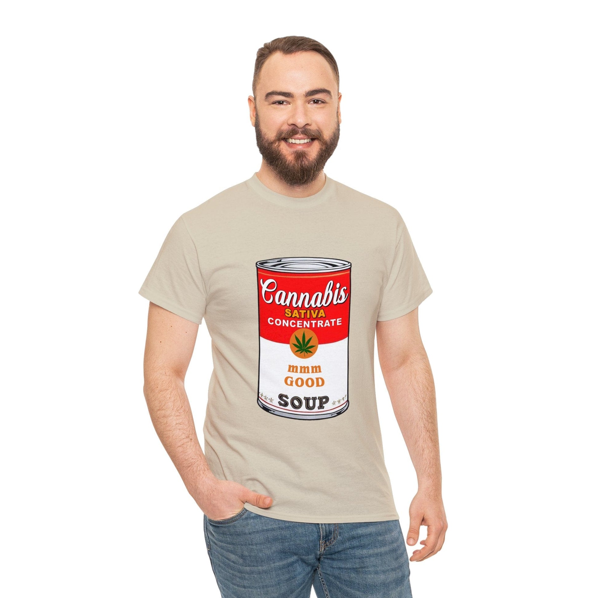 Cannabis Soup Graphic Tee Graphic Tees Australia Graphic T-Shirt Australia -  Cool Graphic T-Shirts Online -  Cannabis Soup T-Shirt | Funny Graphic T-Shirts