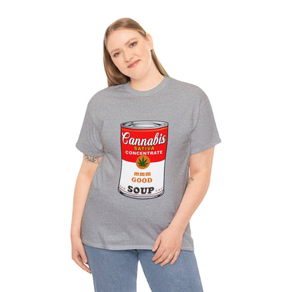 Cannabis Soup Graphic Tee Graphic Tees Australia Graphic T-Shirt Australia -  Cool Graphic T-Shirts Online -  Cannabis Soup T-Shirt | Funny Graphic T-Shirts