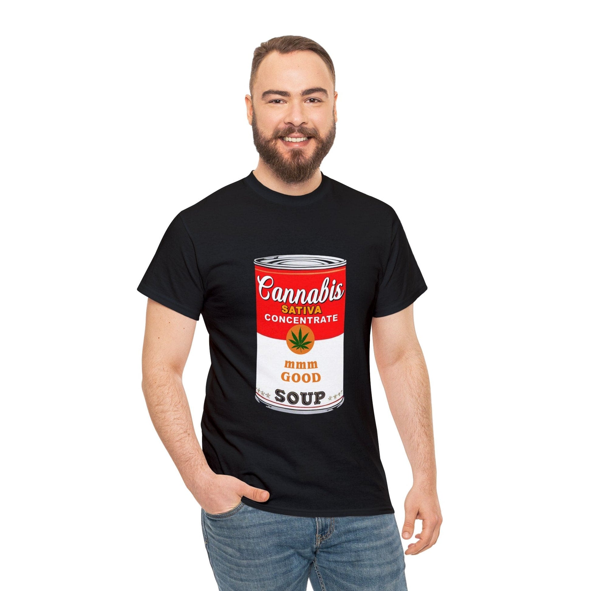 Cannabis Soup Graphic Tee Graphic Tees Australia Graphic T-Shirt Australia -  Cool Graphic T-Shirts Online -  Cannabis Soup T-Shirt | Funny Graphic T-Shirts