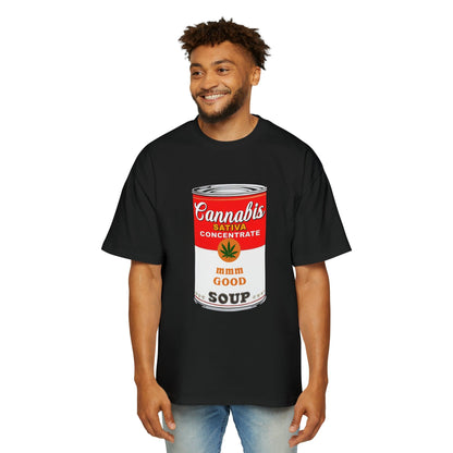 Cannabis Soup Parody Oversized Tee Graphic Tees Australia Graphic T-Shirt Australia -  Cool Graphic T-Shirts Online -  Cannabis Soup Parody Oversized Tee | Funny Graphic T-Shirt Australia