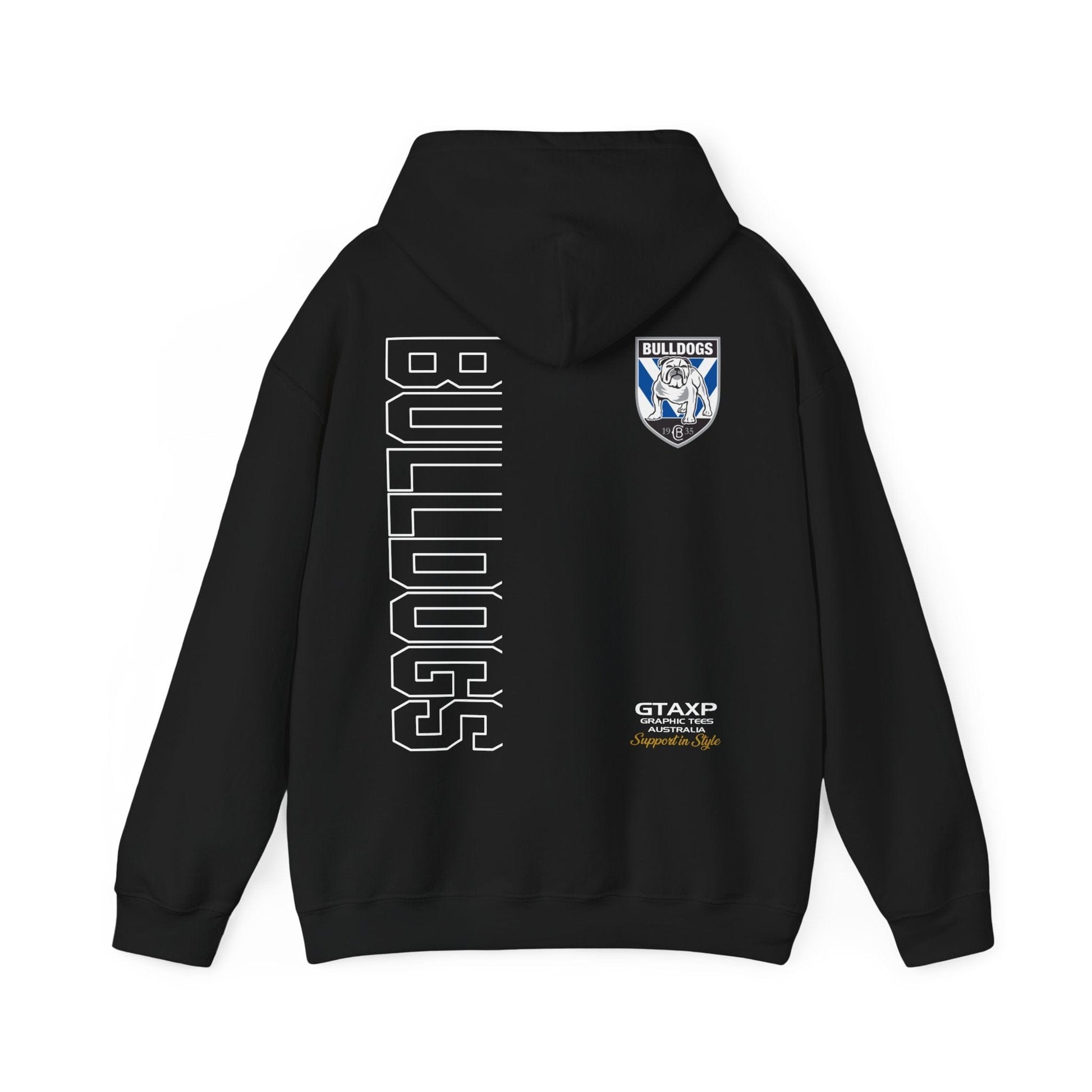 Canterbury Bulldogs Duo Hoodie Printify Graphic T-Shirt Australia -  Cool Graphic T-Shirts Online - 