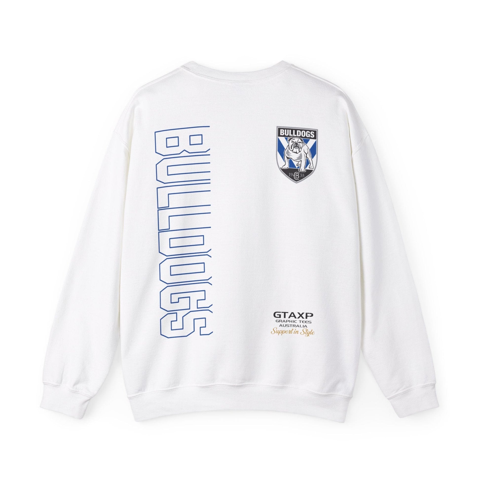 Canterbury Bulldogs Duo Jumper Graphic Tees Australia Graphic T-Shirt Australia -  Cool Graphic T-Shirts Online -  Canterbury Bulldogs Duo Jumper | Bulldogs Crew Sweater