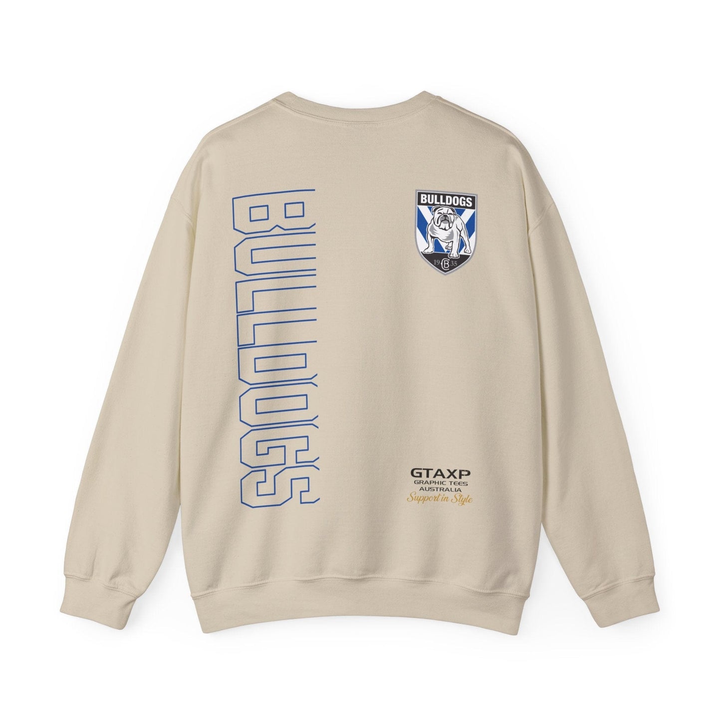 Canterbury Bulldogs Duo Jumper Graphic Tees Australia Graphic T-Shirt Australia -  Cool Graphic T-Shirts Online -  Canterbury Bulldogs Duo Jumper | Bulldogs Crew Sweater