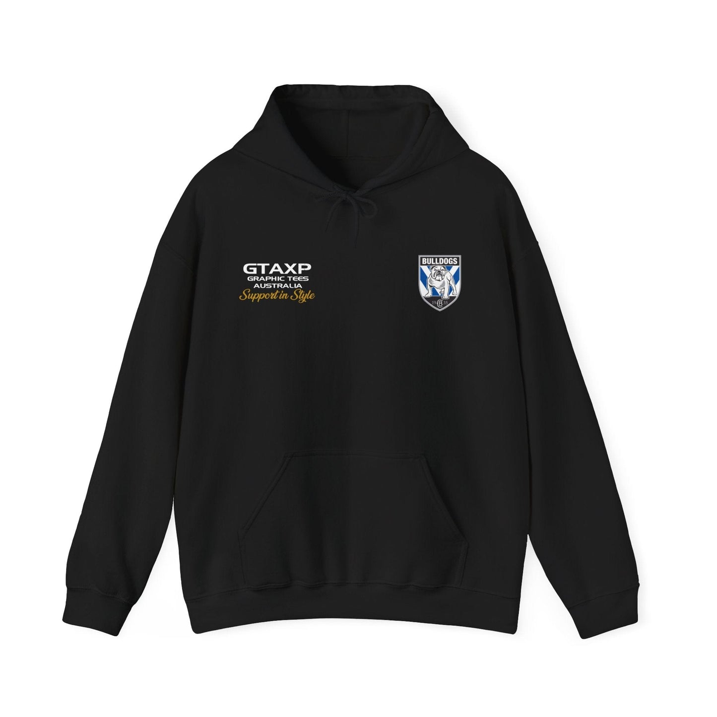 Canterbury Bulldogs NRL Hoodie Printify Graphic T-Shirt Australia -  Cool Graphic T-Shirts Online - 