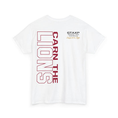 Carn The Lions TShirt Printify Graphic T-Shirt Australia -  Cool Graphic T-Shirts Online - 